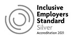 Inclusive Employers Standard Silver Accreditation 2021 logo