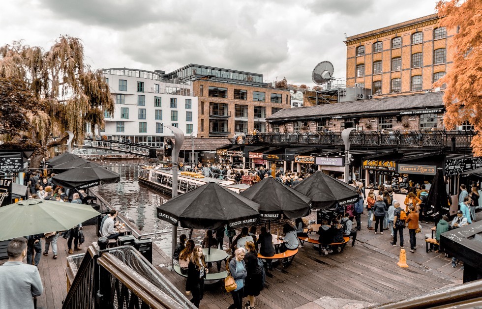 Direct Trains to London | Enjoy Food and Drink | Camden Market